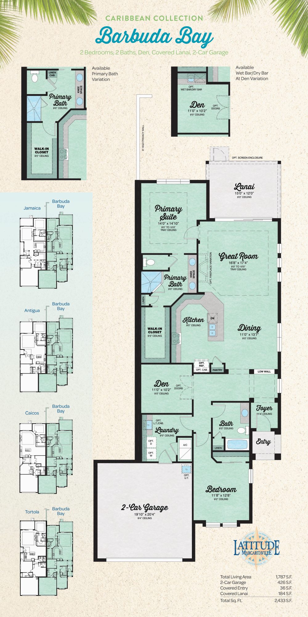Barbuda Bay floor plan