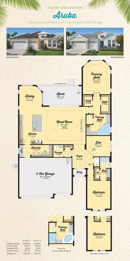 Aruba floor plan