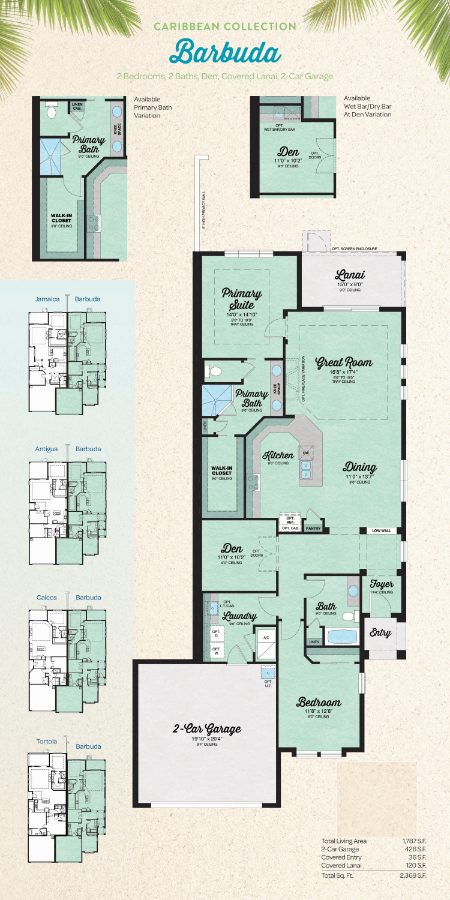 Barbuda floor plan