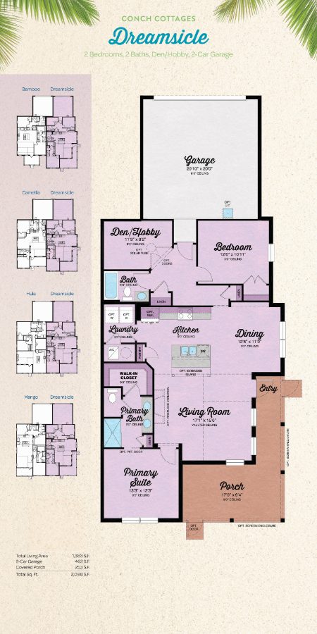 Dreamsicle floorplan