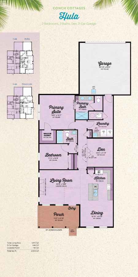 Hula floor plan