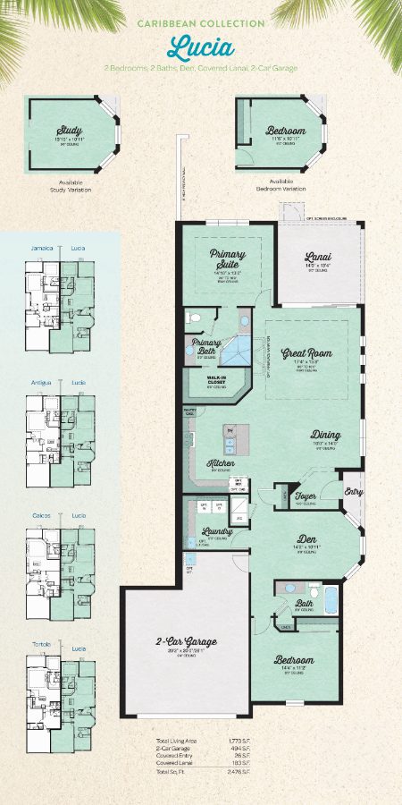 Lucia floor plan