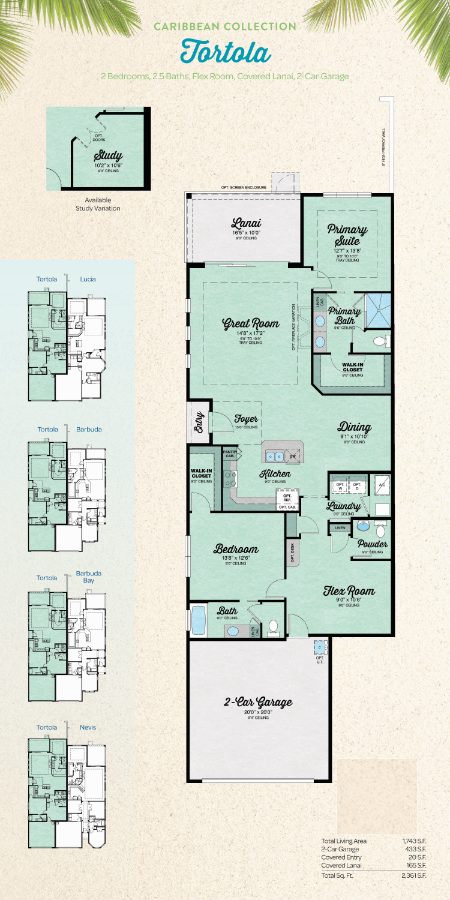 Tortola floorplan